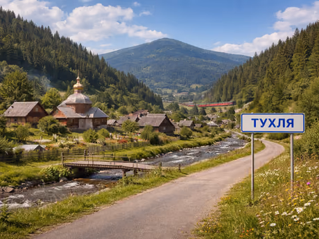 Як доїхати до села Тухля